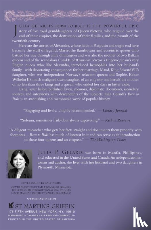 Gelardi, Julia P. - Born to Rule