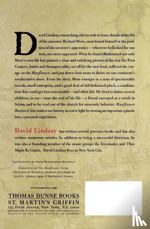 Lindsay, David - Mayflower Bastard