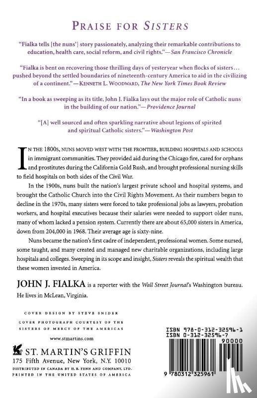 Fialka, Professor John J - Sisters