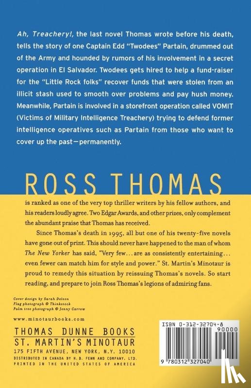 Thomas, Ross - Ah, Treachery!