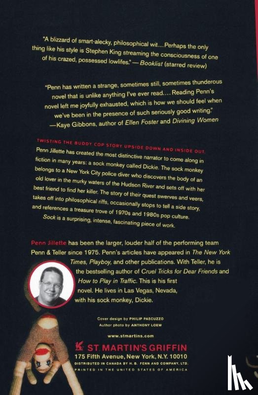 Jillette, Penn - Sock