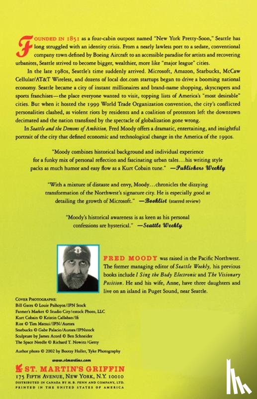 Moody, Fred - Seattle and the Demons of Ambition