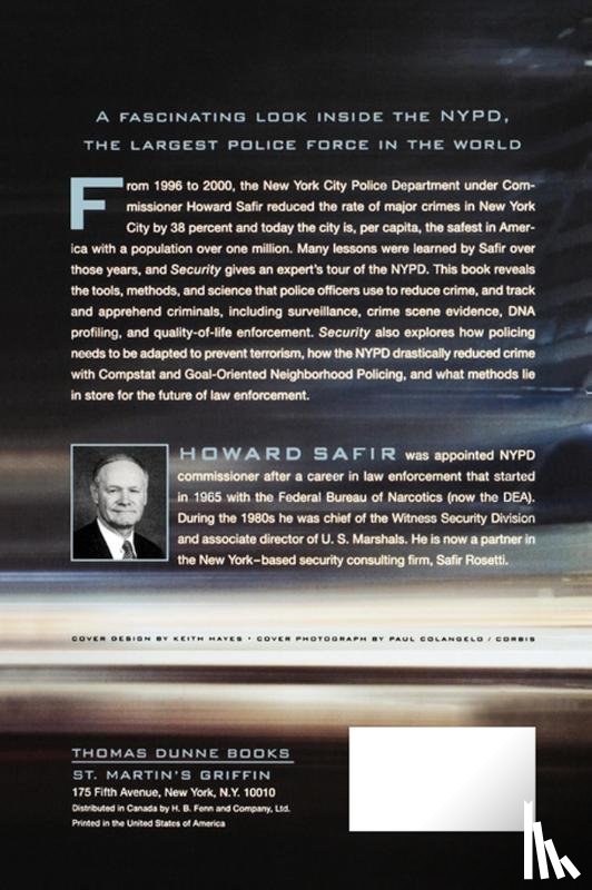 Safir, Howard, Whitman, Ellis - Security