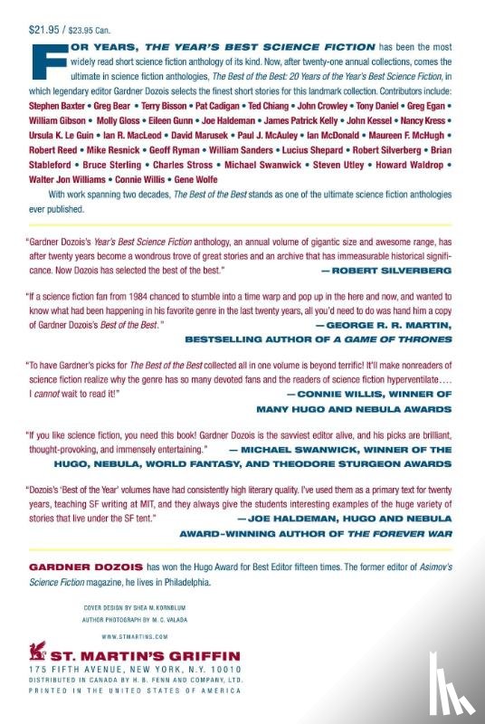 Gardner Dozois - Best of the Best