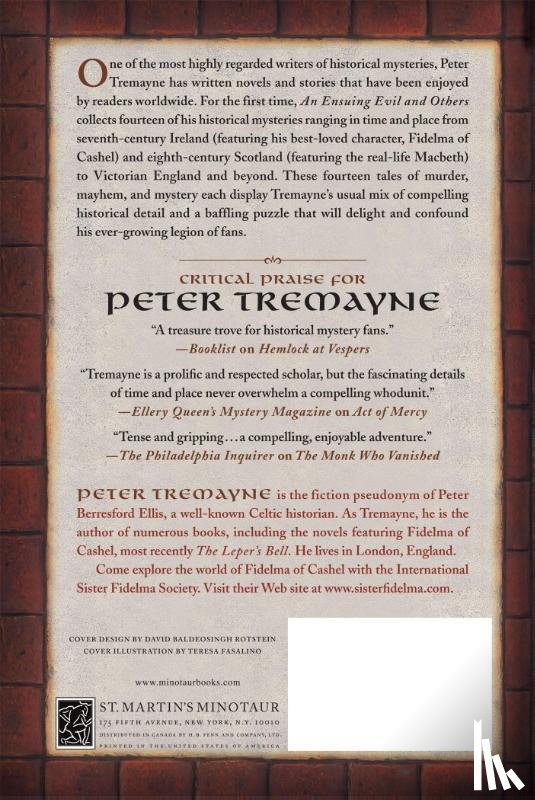 Tremayne, Peter - Ensuing Evil and Others