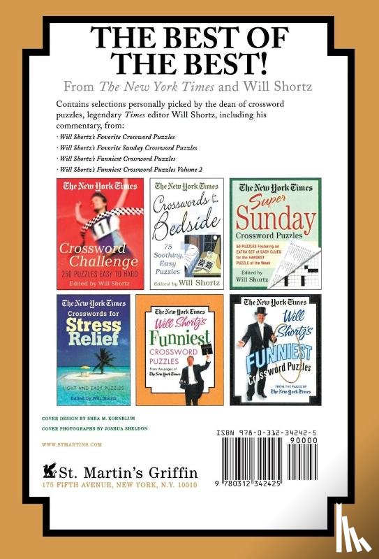 The New York Times - New York Times Will Shortz's Greatest Hits