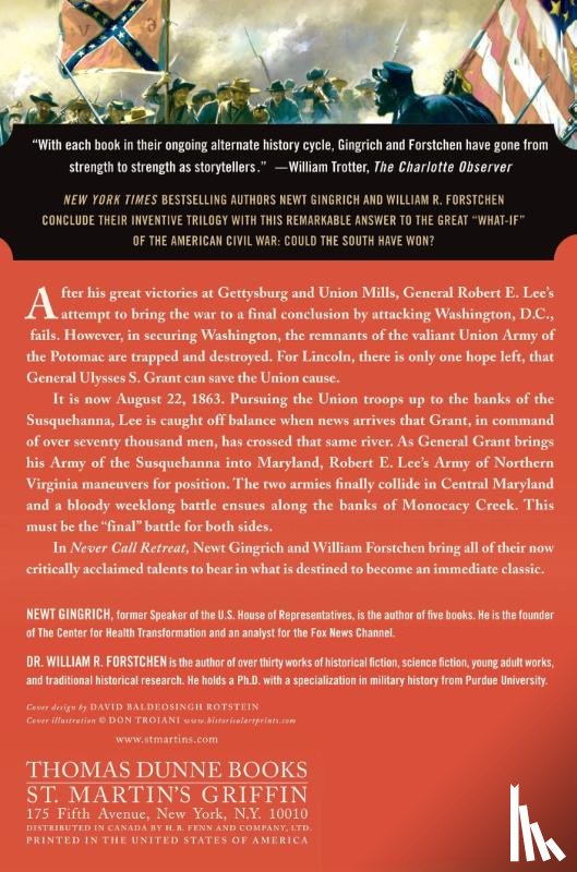 Gingrich, Newt, Forstchen, William R. - Never Call Retreat