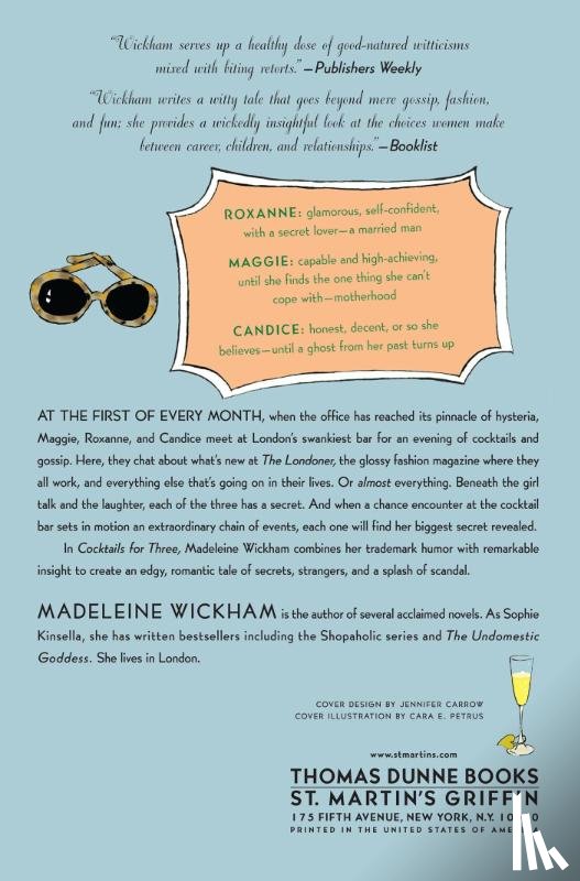 MADELEINE WICKHAM - COCKTAILS FOR THREE