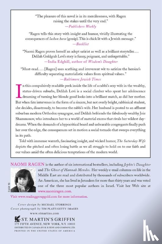 Ragen, Naomi - The Saturday Wife