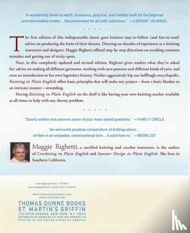 Maggie Righetti - Knitting in Plain English