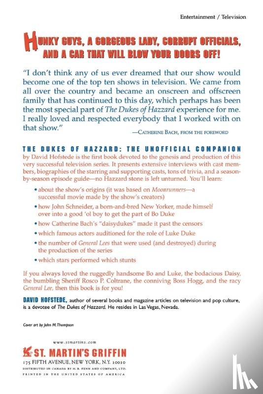 Hofstede, David - The Dukes of Hazzard