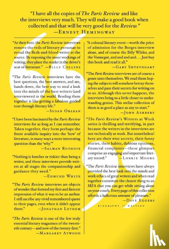 The Paris Review - The Paris Review Interviews, I