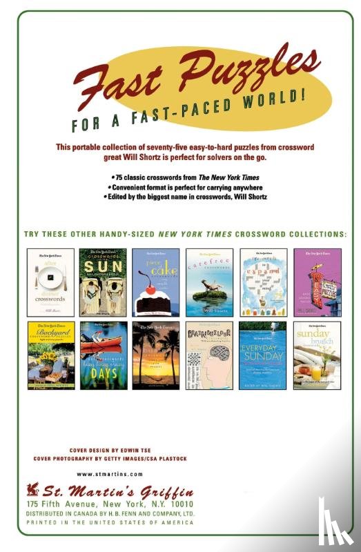 The New York Times - The New York Times Will Shortz Presents Crosswords to Go