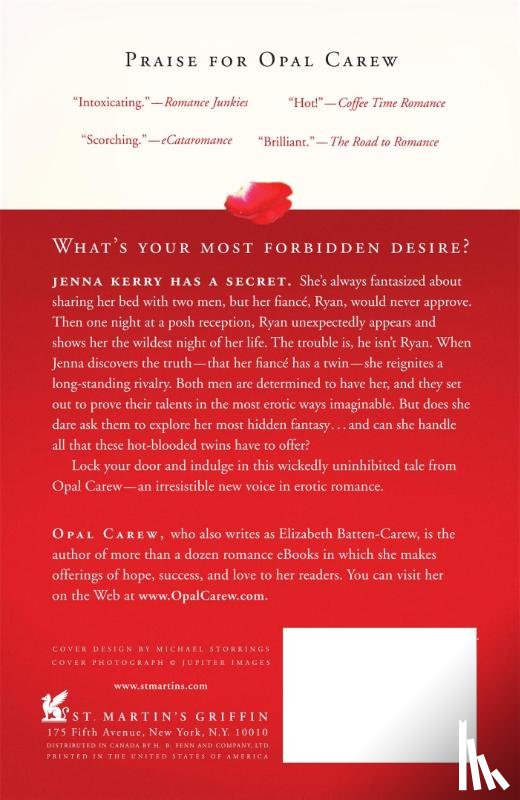 Carew, Opal - Twin Fantasies