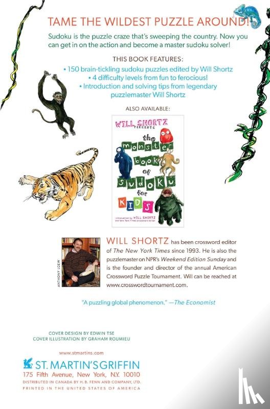 Shortz, Will - Will Shortz Presents the Jungle Book of Sudoku