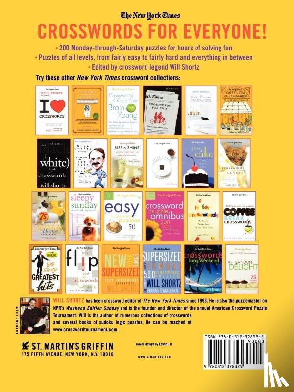  - New York Times Easy to Not-So-Easy Crossword Puzzle Omnibus, Volume 2