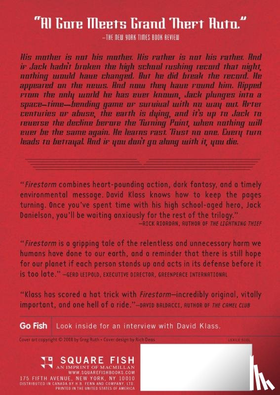 Klass, David - Firestorm