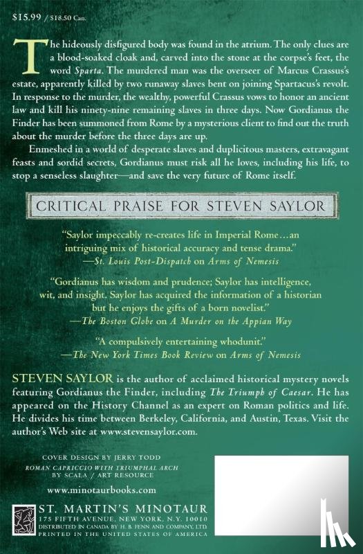 Saylor, Steven W. - Arms of Nemesis