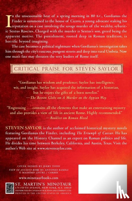 Saylor, Steven - Roman Blood