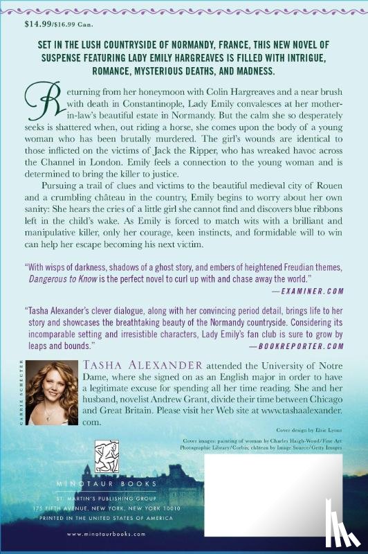 Alexander, Tasha - Dangerous to Know