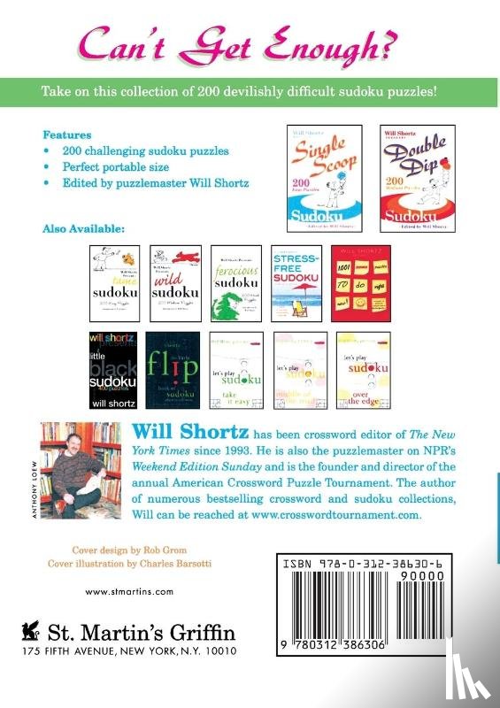 Shortz, Will - Triple Threat Sudoku