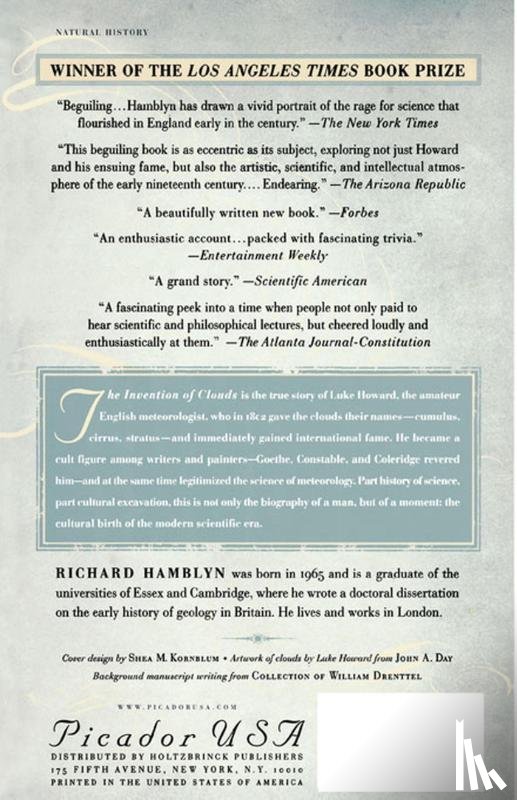 Hamblyn, Richard - The Invention of Clouds
