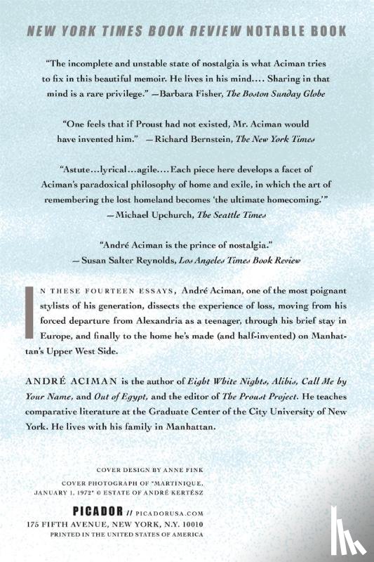 Aciman, Andre - False Papers