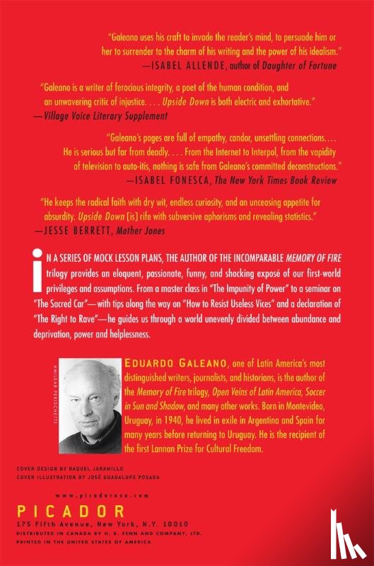 Galeano, Eduardo - Upside down: a Primer for the Looking-Glass World