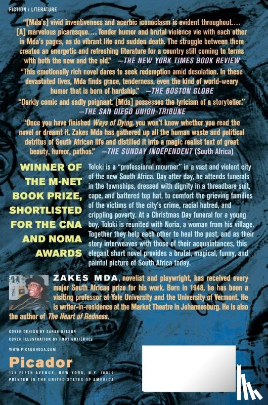 ZAKES MDA - WAYS OF DYING