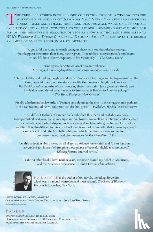 Paul Auster - I Thought My Father Was God