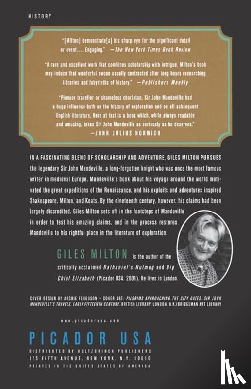 Milton, Giles - The Riddle and the Knight