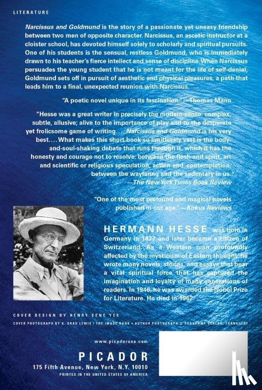 Hesse, Hermann - Narcissus and Goldmund