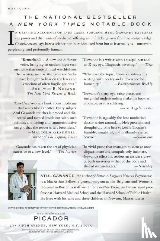 Gawande, Atul - Complications