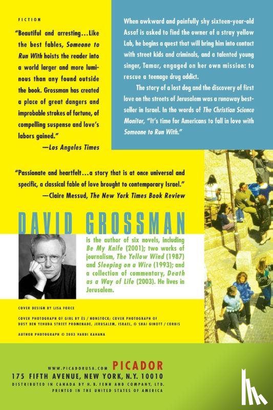 DAVID GROSSMAN - SOMEONE TO RUN WITH