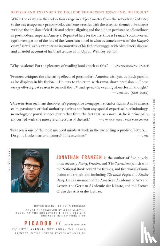 Franzen, Jonathan - How to Be Alone