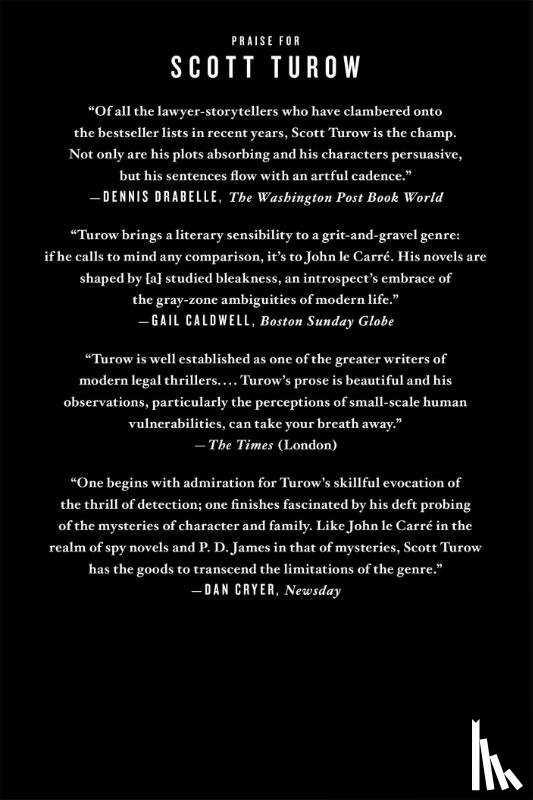 SCOTT TUROW - LIMITATIONS