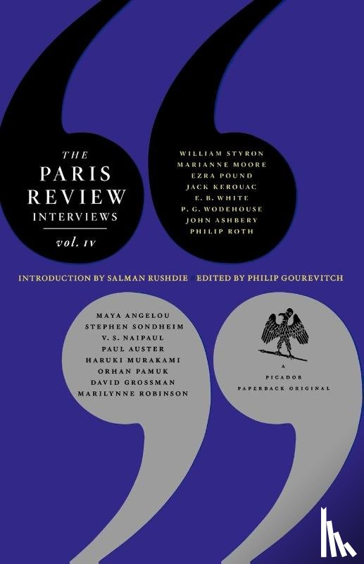 THE PARIS REVIEW - PARIS REVIEW INTERVIEWS IV