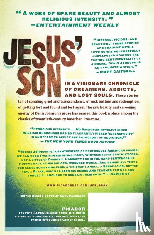 Johnson, Denis - Jesus' Son