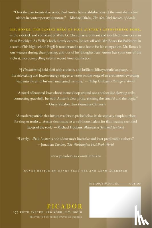 Paul Auster - Timbuktu
