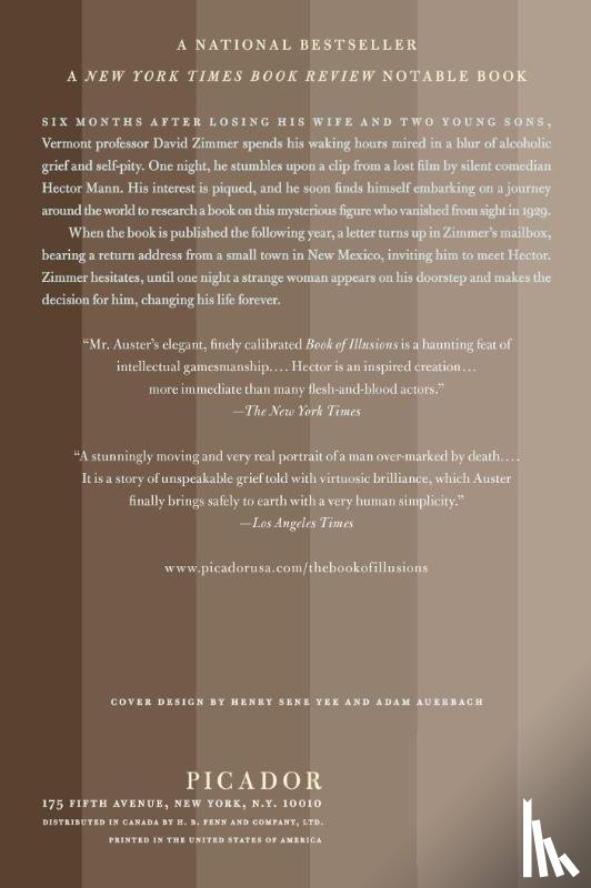 Auster, Paul - The Book of Illusions