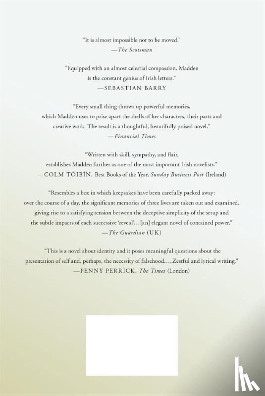 Madden, Deirdre - Molly Fox's Birthday