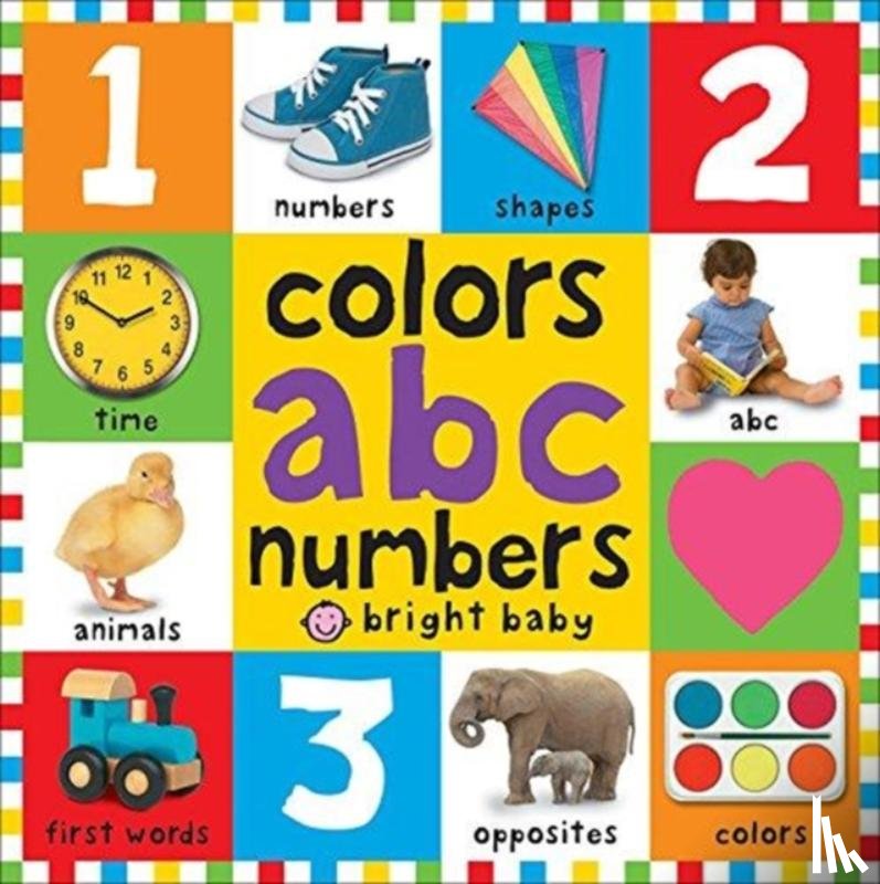 Roger Priddy - Big Board Books Colors, ABC, Numbers