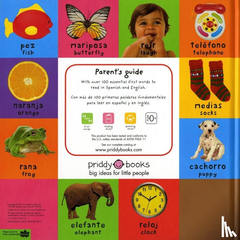 Roger Priddy - First 100 Words Bilingual