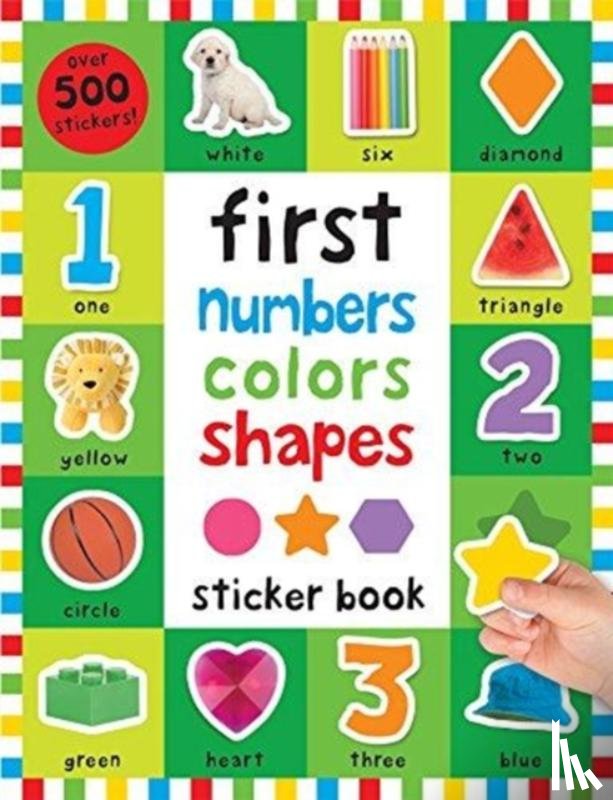 Priddy, Roger - First 100 Stickers: First Numbers, Colors, Shapes
