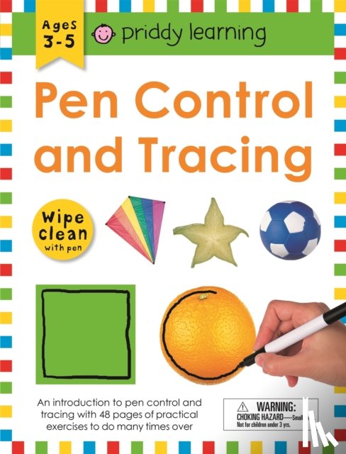 Priddy, Roger - Wipe Clean Workbook: Pen Control and Tracing (enclosed spiral binding)