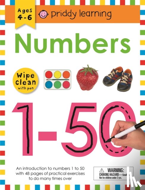 Priddy, Roger - Wipe Clean Workbook: Numbers 1-50