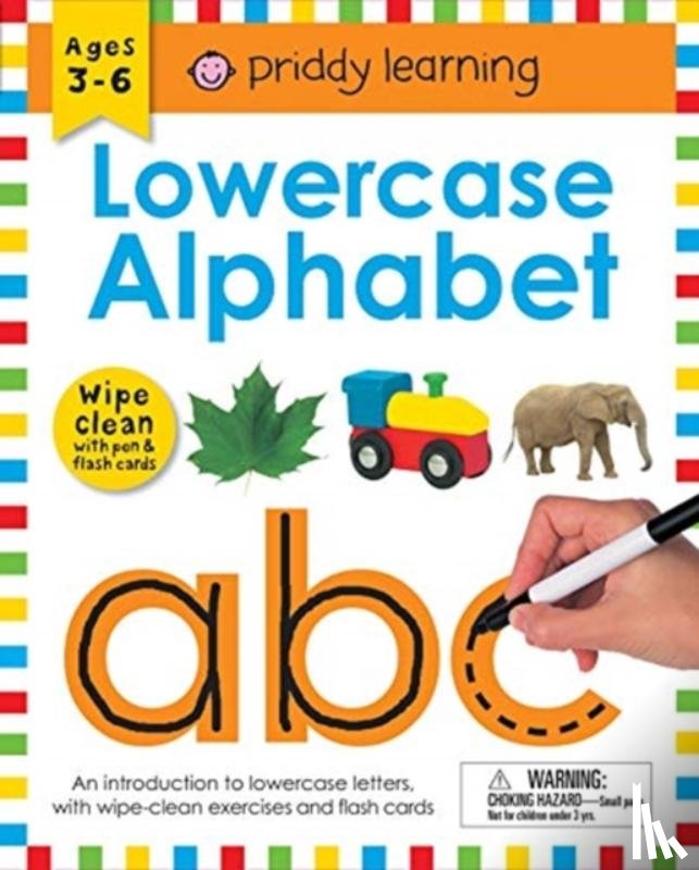 Priddy, Roger - Wipe Clean Workbook: Lowercase Alphabet (enclosed spiral binding)