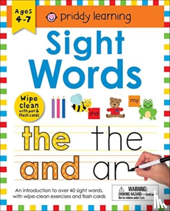 Priddy, Roger - Wipe Clean Workbook: Sight Words (enclosed spiral binding)