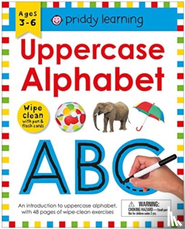 Priddy, Roger - Wipe Clean Workbook: Uppercase Alphabet (enclosed spiral binding)