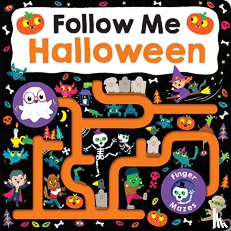 Roger Priddy - Maze Book: Follow Me Halloween